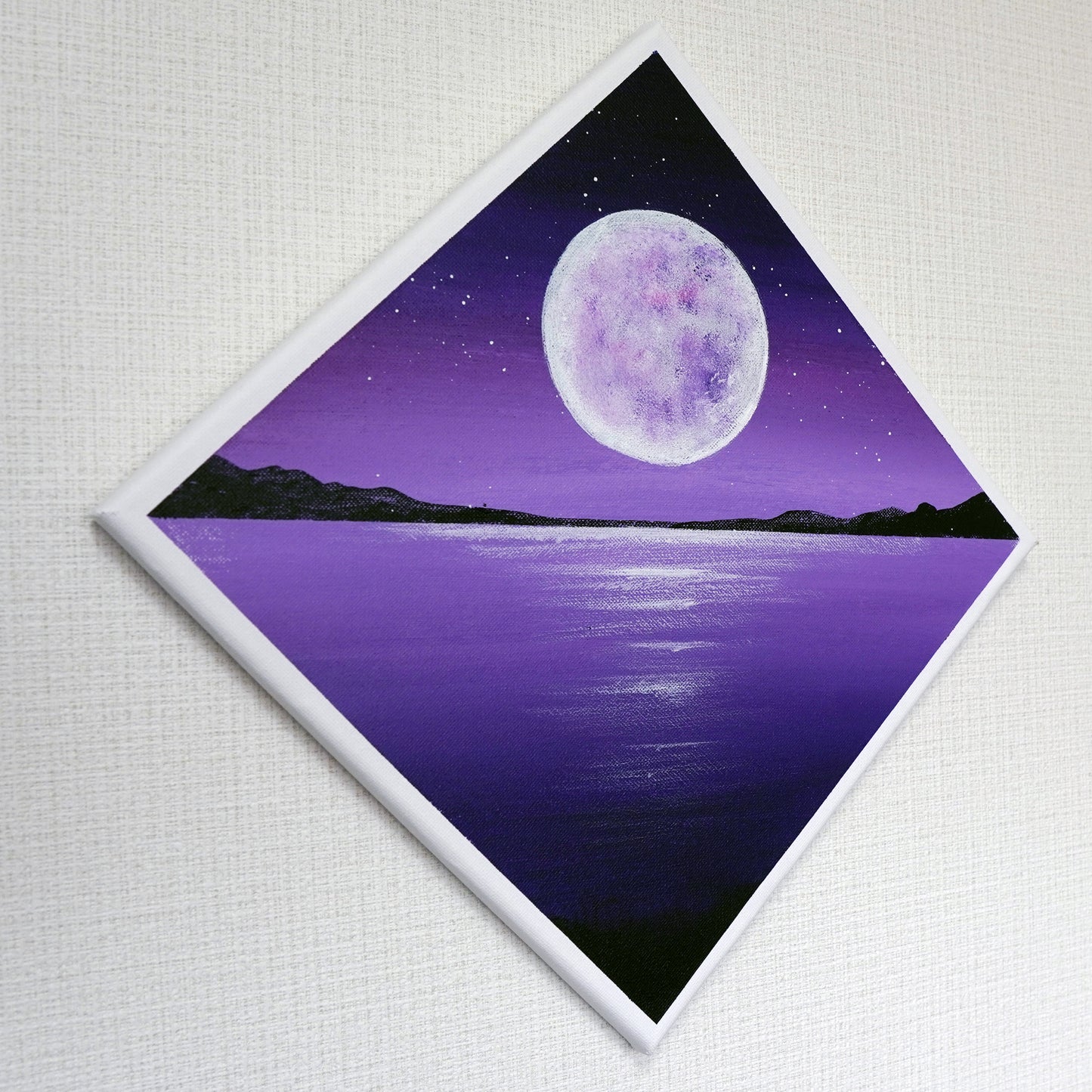 Full moon scenery - 10×10