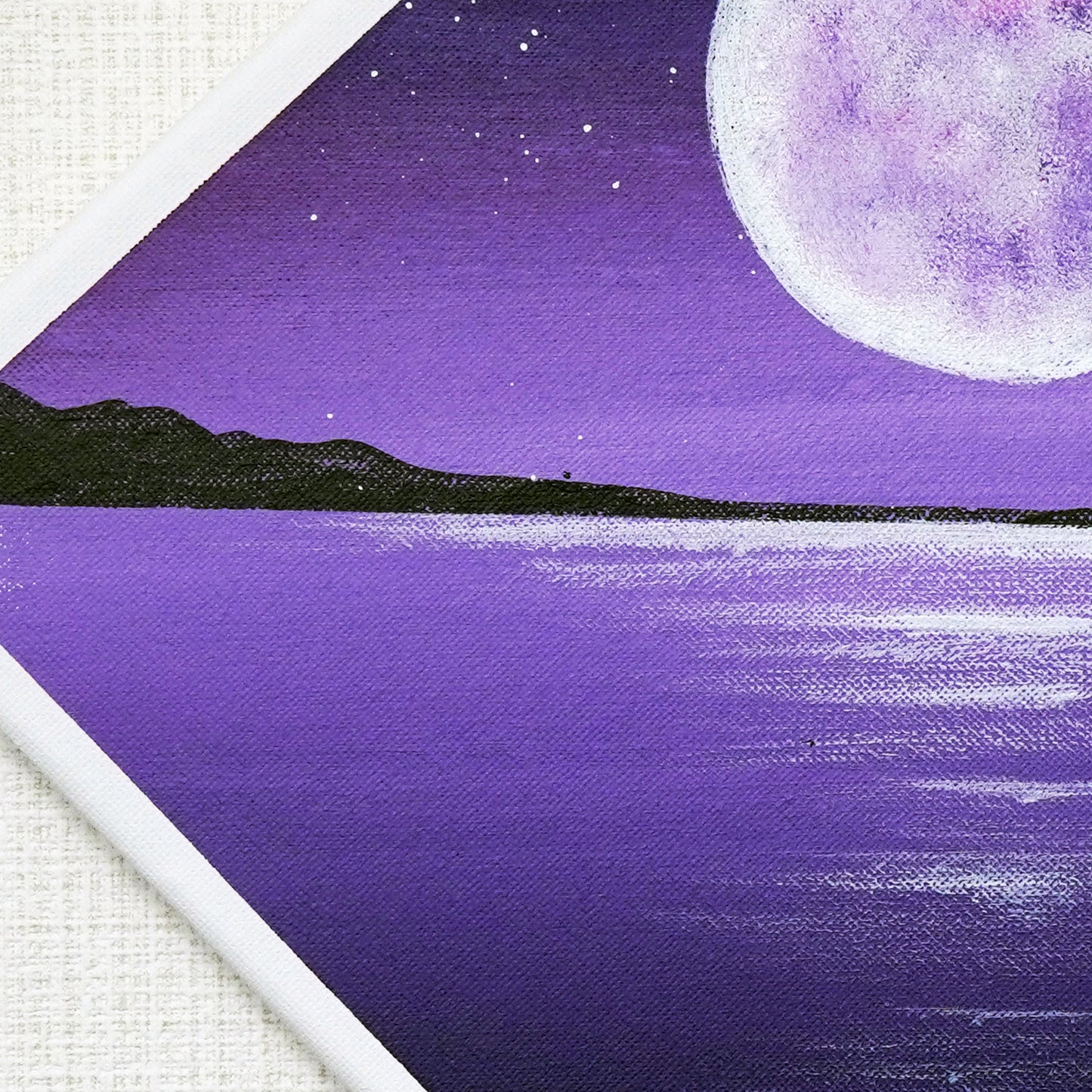 Full moon scenery - 10×10