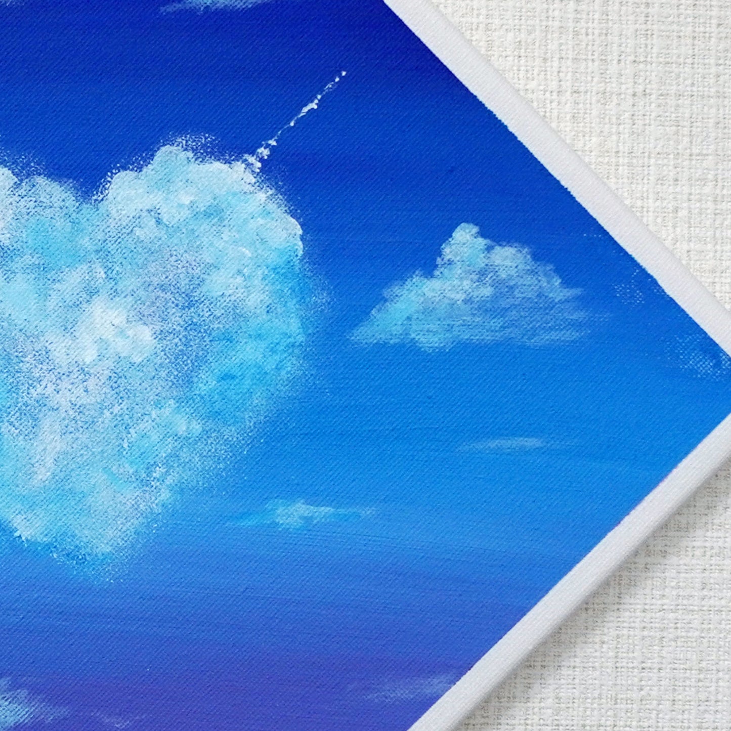 Heart shaped cloud - 10×10