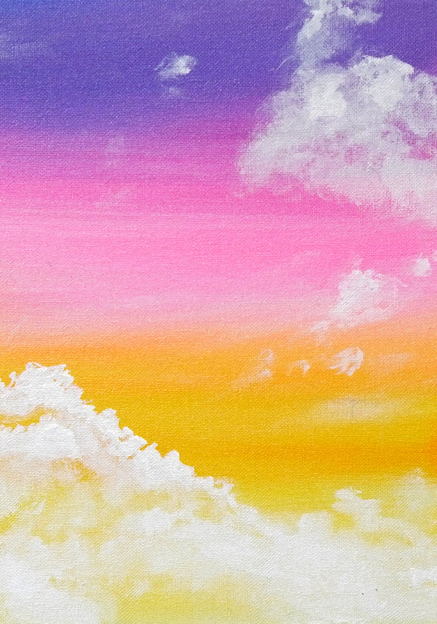 Rainbow sky - 16×13