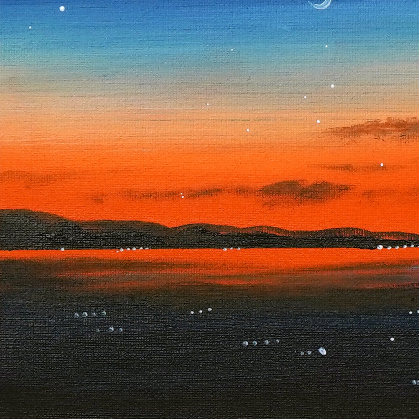 Night view scenery - 10×10