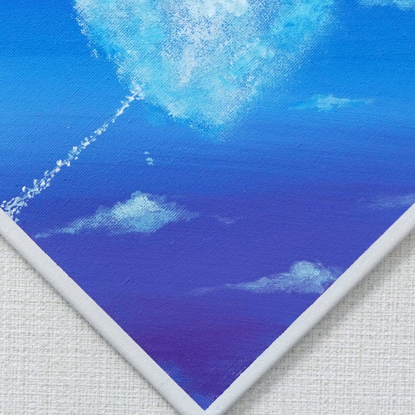Heart shaped cloud - 10×10