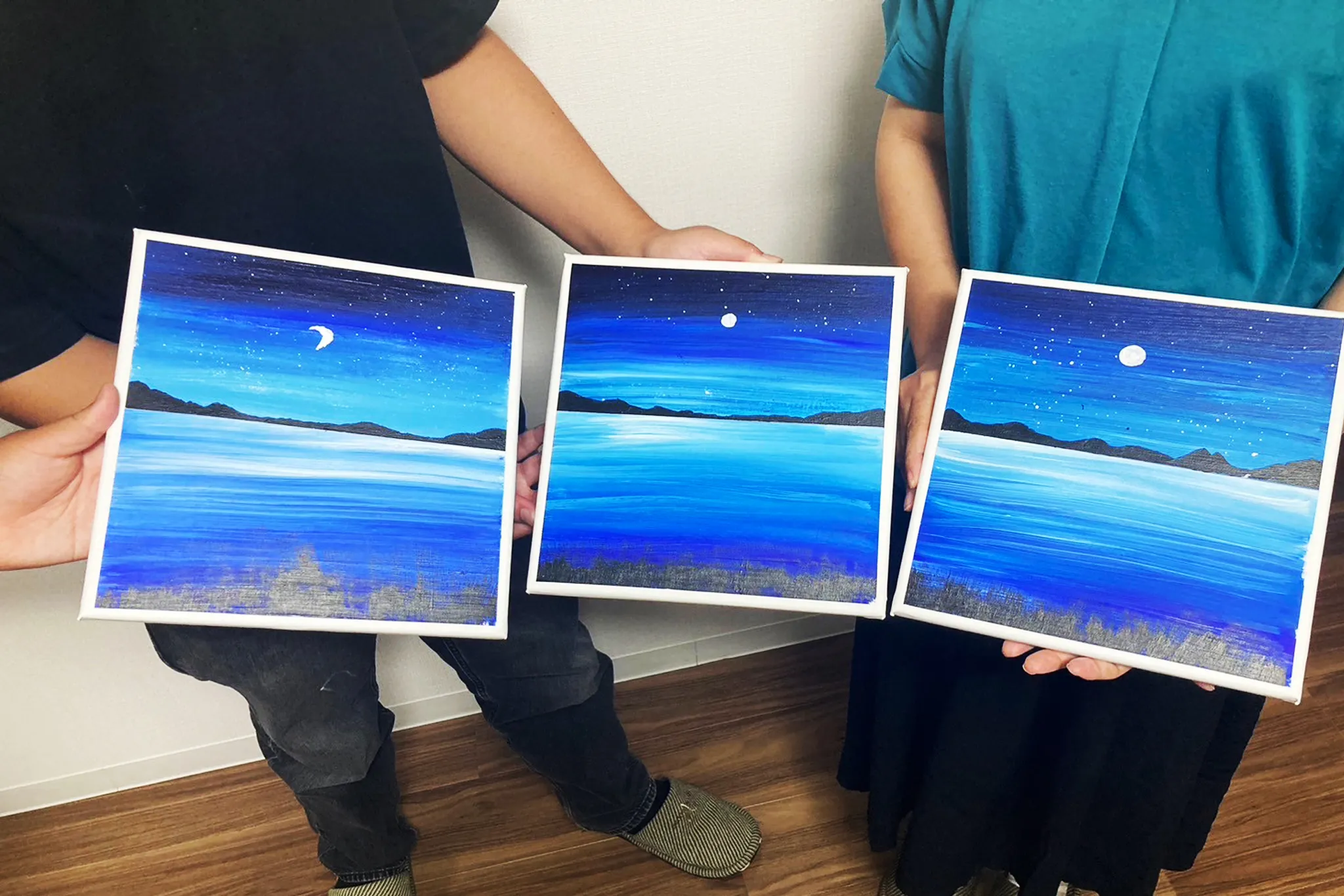 アクリル画集中講座